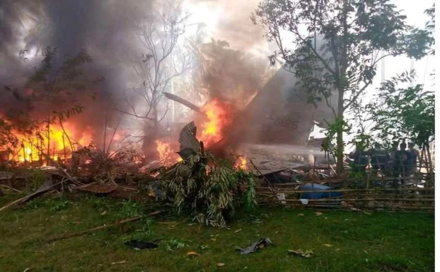 Philippine military plane incident army 
